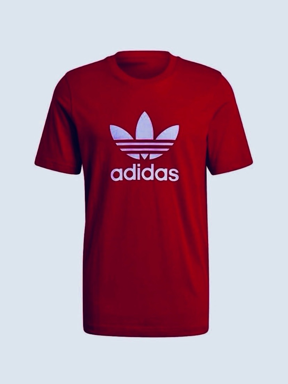 ADIDAS MENS TREFOIL GRAPHIC LOGO T-SHIRT